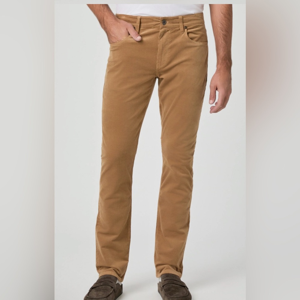 Paige Federal Slim Straight Jeans Goldenpalm - Picture 5 of 7